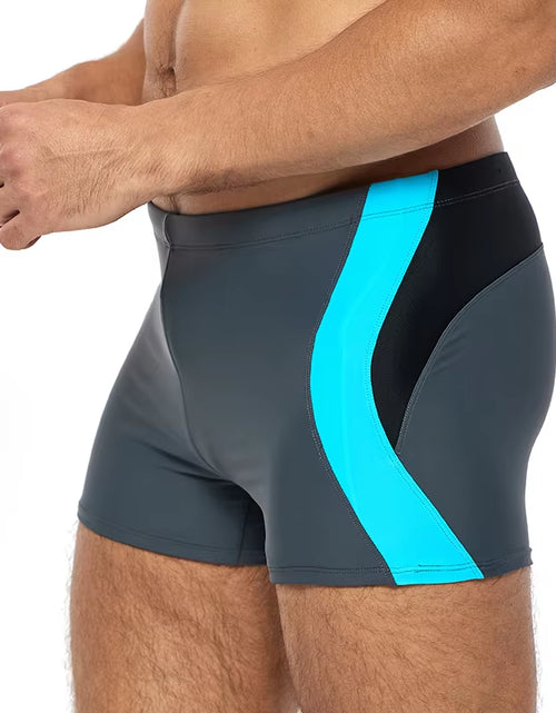 Load image into Gallery viewer, Mens Swimwear Maillot De Bain Boy Swim Suits Boxer Shorts Swim Trunks Men Swimsuit Surf Banadores
