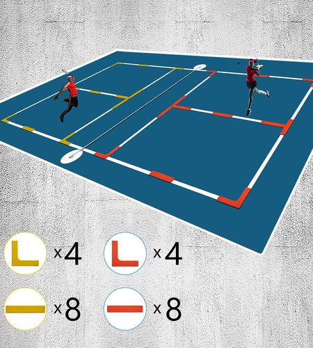 Court Line Marker Set Create Your Own Pickleball Mini Tennis Court