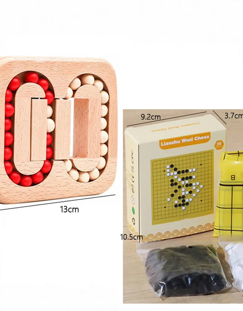 Load image into Gallery viewer, Brainyplay™ Wooden Puzzle Ball – Unlock Fun, Build Smarter Minds!
