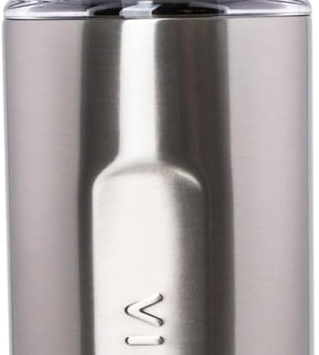 Wine Bottle Chiller- Portable Champagne Insulator- Stainless Steel Wine Cooler Sleeve, Black