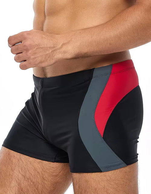 Load image into Gallery viewer, Mens Swimwear Maillot De Bain Boy Swim Suits Boxer Shorts Swim Trunks Men Swimsuit Surf Banadores
