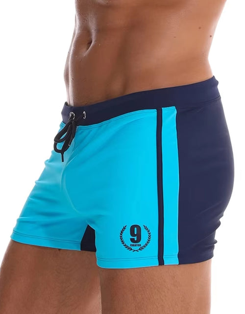 Load image into Gallery viewer, Mens Swimwear Maillot De Bain Boy Swim Suits Boxer Shorts Swim Trunks Men Swimsuit Surf Banadores
