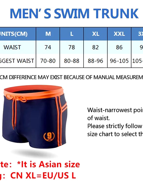 Load image into Gallery viewer, Mens Swimwear Maillot De Bain Boy Swim Suits Boxer Shorts Swim Trunks Men Swimsuit Surf Banadores
